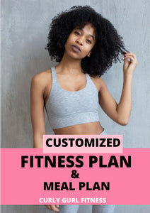 Customized Meal and Fitness plan four weeks